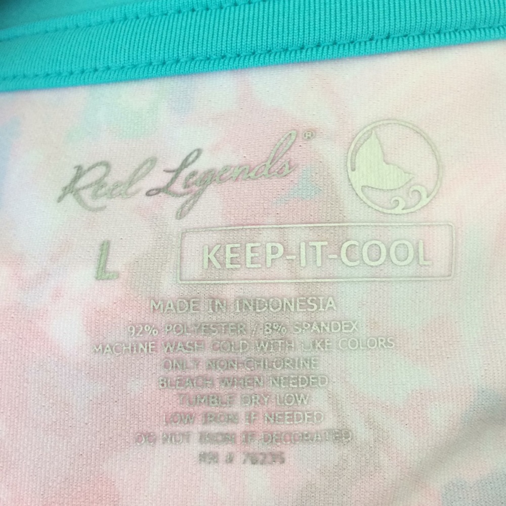Reel Legends Keep It Cool Swim Top - Picture 5 of 5